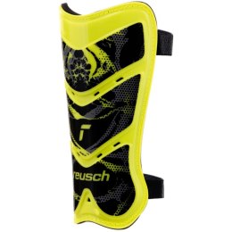 Ochraniacze piłkarskie Reusch Shinguard Attrakt Lite żółto-czarne 5377045 2700 L Reusch