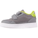 Buty dla dzieci Kappa PIO M Sneakers szaro-limonkowe 280023M 1633 21 Kappa