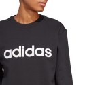 Bluza damska adidas Essentials Linear French Terry czarna IC6878 L Adidas