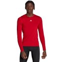 Koszulka męska adidas Techfit Aeroready Long Sleeve Tee czerwona HP0639 2XL Adidas teamwear