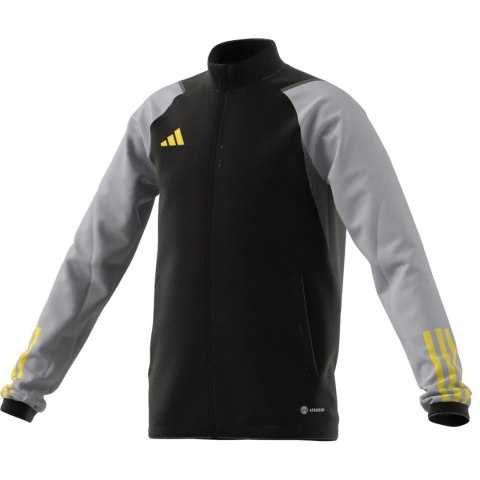 Bluza dla dzieci adidas Tiro 23 Competition Training czarno-szara HU1313 116cm Adidas teamwear