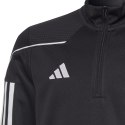 Bluza dla dzieci adidas Tiro 23 League Training Top czarno-biała HS3487 116cm Adidas teamwear