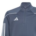 Bluza dla dzieci adidas Tiro 23 League Training Top szaro-biała HS3491 116cm Adidas teamwear