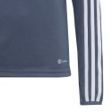 Bluza dla dzieci adidas Tiro 23 League Training Top szaro-biała HS3491 116cm Adidas teamwear