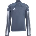 Bluza dla dzieci adidas Tiro 23 League Training Top szaro-biała HS3491 128cm Adidas teamwear