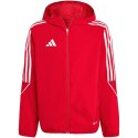 Kurtka dla dzieci adidas Tiro 23 League Windbreaker czerwona IA1624 128cm Adidas teamwear