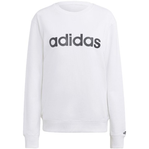 Bluza damska adidas Essentials Linear French Terry biała IC6879 L Adidas