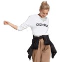 Bluza damska adidas Essentials Linear French Terry biała IC6879 L Adidas