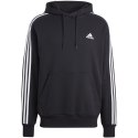 Bluza męska adidas Essentials French Terry 3-Stripes Hoodie czarna IC0435 2XL Adidas