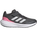 Buty dla dzieci adidas RunFalcon 3.0 EL K szaro-różowe HP5873 38 2/3 Adidas