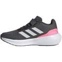 Buty dla dzieci adidas RunFalcon 3.0 EL K szaro-różowe HP5873 38 2/3 Adidas