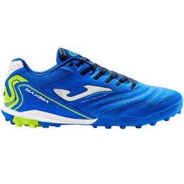 Buty piłkarskie Joma Maxima 2304 Turf niebiesko-zielone fluor MAXS2304TF 44,5 Joma