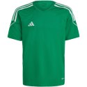 Koszulka dla dzieci adidas Tiro 23 League Jersey zielona IC7483 164cm Adidas teamwear