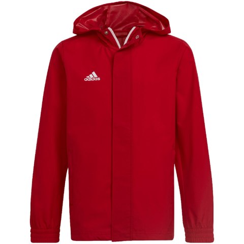 Kurtka dla dzieci adidas Entrada 22 All-Weather czerwona IK4013 116cm Adidas teamwear