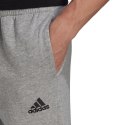 Spodnie męskie adidas Essentials Fleece Tapered szare HL2230 2XL Adidas