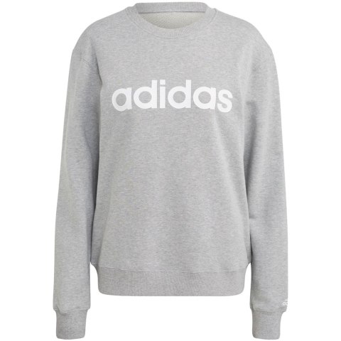 Bluza damska adidas Essentials Linear French Terry szara IC6880 L Adidas