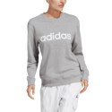 Bluza damska adidas Essentials Linear French Terry szara IC6880 L Adidas