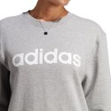 Bluza damska adidas Essentials Linear French Terry szara IC6880 L Adidas