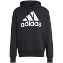 Bluza męska adidas Essentials French Terry Big Logo Hoodie czarna IC9363 L Adidas