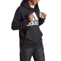 Bluza męska adidas Essentials French Terry Big Logo Hoodie czarna IC9363 L Adidas