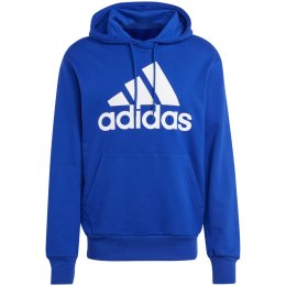 Bluza męska adidas Essentials French Terry Big Logo Hoodie niebieska IC9366 XL Adidas