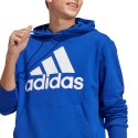 Bluza męska adidas Essentials French Terry Big Logo Hoodie niebieska IC9366 XL Adidas