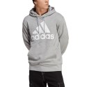 Bluza męska adidas Essentials French Terry Big Logo Hoodie szara IC9364 2XL Adidas