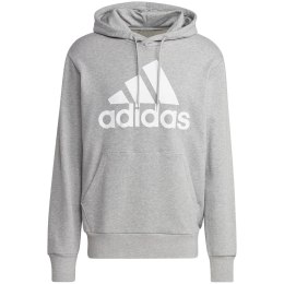 Bluza męska adidas Essentials French Terry Big Logo Hoodie szara IC9364 S Adidas