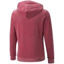 Bluza dla dzieci Puma ESS + Velour Hoodie G różowa 671040 45 152cm Puma