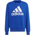 Bluza męska adidas Essentials French Terry Big Logo niebieska IC9325 XL Adidas