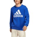 Bluza męska adidas Essentials French Terry Big Logo niebieska IC9325 XL Adidas