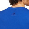 Bluza męska adidas Essentials French Terry Big Logo niebieska IC9325 XL Adidas