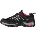 Buty trekkingowe damskie CMP Rigel Low WP czarno-różowe 3Q5445661UE 37 CMP