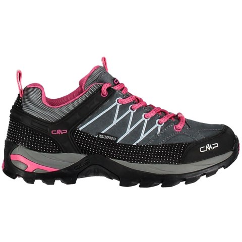 Buty trekkingowe damskie CMP Rigel Low WP szaro-czarno-różowe 3Q13246103Q 39 CMP