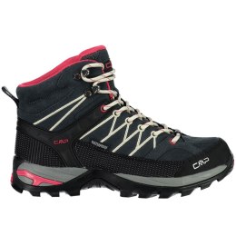 Buty trekkingowe damskie CMP Rigel Mid WP szaro-czarno-różowe 3Q1294676UC 41 CMP