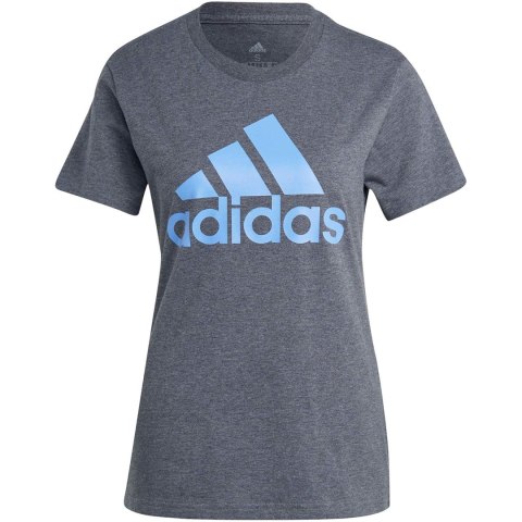 Koszulka damska adidas Loungewear Essentials Logo Tee szara IC0634 L Adidas