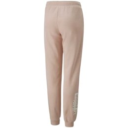 Spodnie dla dzieci Puma Alpha Sweatpants FL cL G różowe 670222 47 128cm Puma