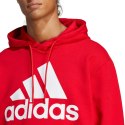 Bluza męska adidas Essentials French Terry Big Logo Hoodie czerwona IC9365 2XL Adidas