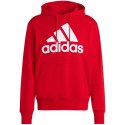 Bluza męska adidas Essentials French Terry Big Logo Hoodie czerwona IC9365 M Adidas