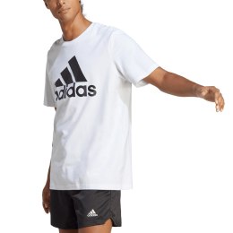 Koszulka męska adidas Essentials Single Jersey Big Logo Tee biała IC9349 L Adidas