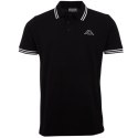 Koszulka męska polo Kappa Aleot czarna 709361 19-4006 S Kappa