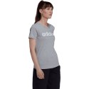 Koszulka damska adidas Loungwear Essentials Slim Logo szara HL2053 L Adidas