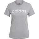 Koszulka damska adidas Loungwear Essentials Slim Logo szara HL2053 XL Adidas