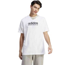 Koszulka męska adidas All SZN Graphic Tee biała IC9821 L Adidas