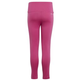 Legginsy dla dzieci adidas Essentials Aerorady 3-Stripes High-Waisted Tights różowe HR5790 116cm Adidas