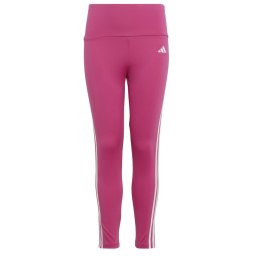 Legginsy dla dzieci adidas Essentials Aerorady 3-Stripes High-Waisted Tights różowe HR5790 128cm Adidas