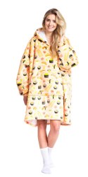 Bluza koc Oversize Sushi Cozy Noxxiez CH351 Cozy Noxxiez