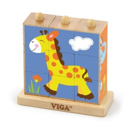 Viga 50834 Kostki logiczne - zoo Viga