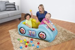 Bestway 93535 FISHER PRICE DMUCHANY SAMOCHÓD WYŚCIGOWY Z PIŁKAMI 119cm x 79cm x 51cm Bestway