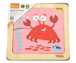 Viga 50146 Puzzle na podkładce - krab Viga